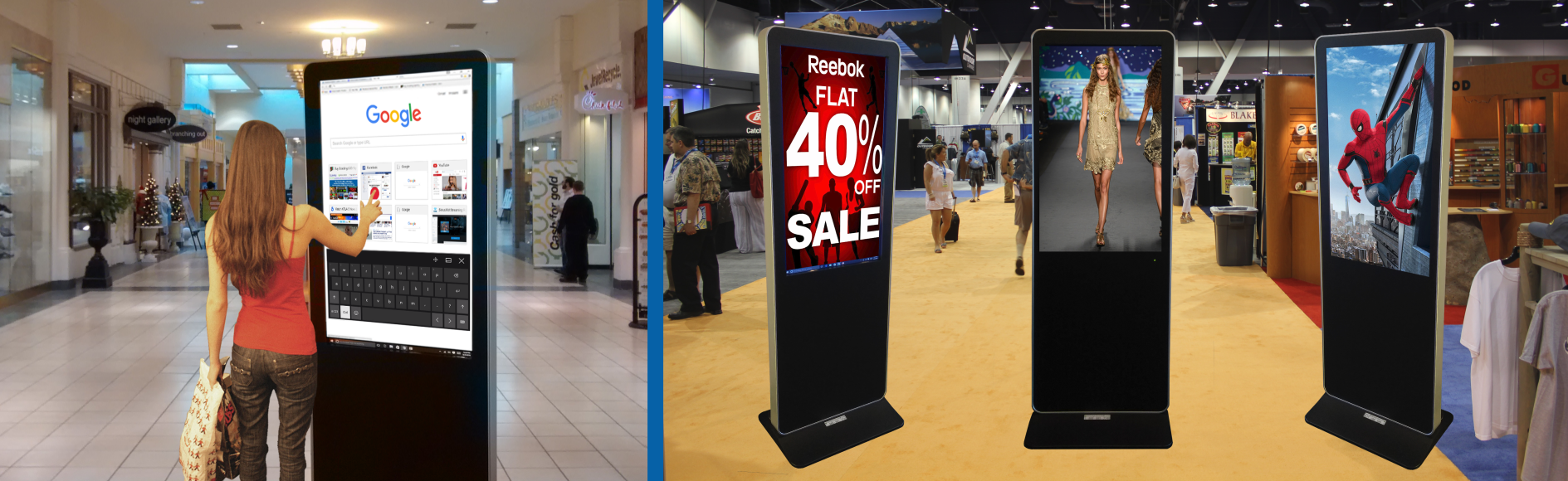 Floor Standing Touch Screen Computer Kiosks & Displays | TVLiquidator